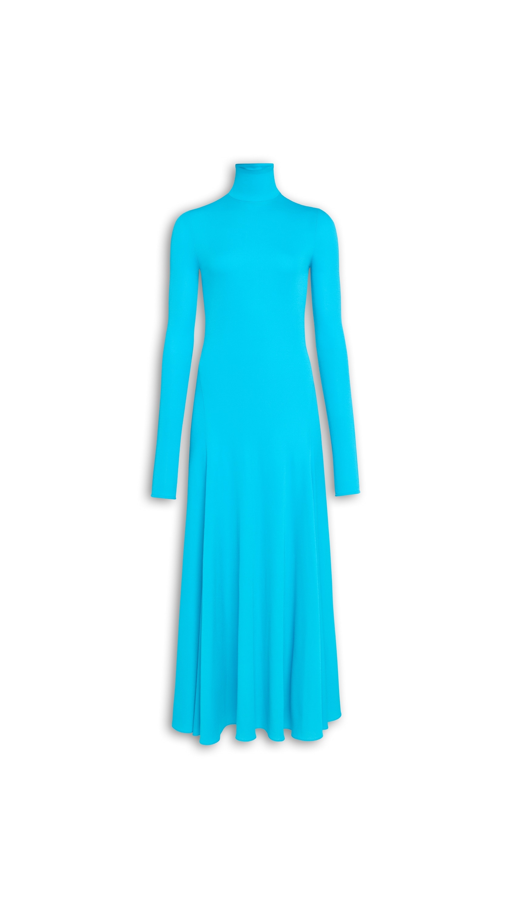 FLUID JERSEY HEART DRESS