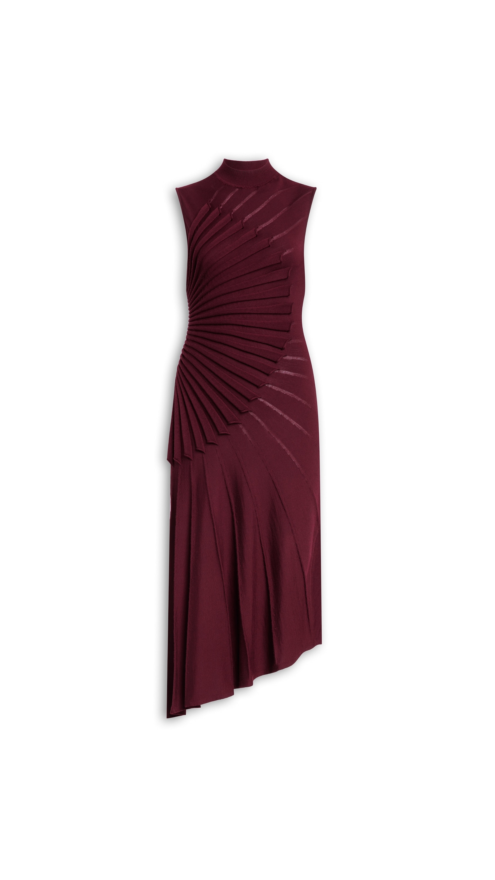 SCULPTING WOOL DRESS