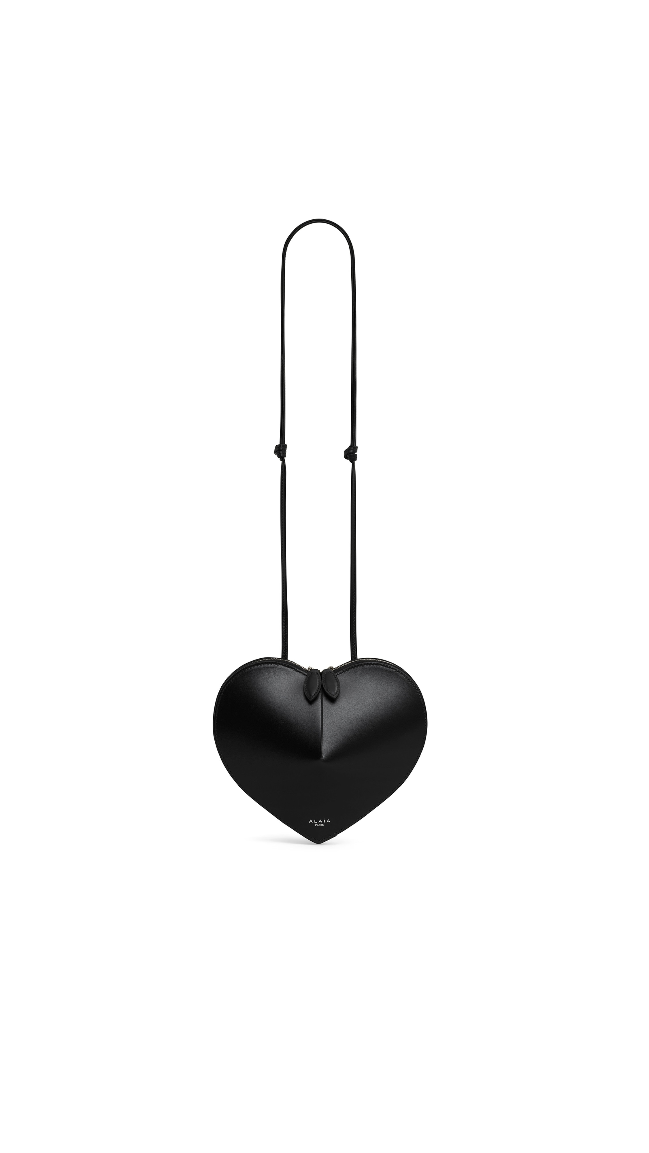 ALAIA PARIS ハート型 ショルダーバッグ ブラック ALAÏA BLACK LE CŒUR BAG IN CALFSKIN | ALAÏA US