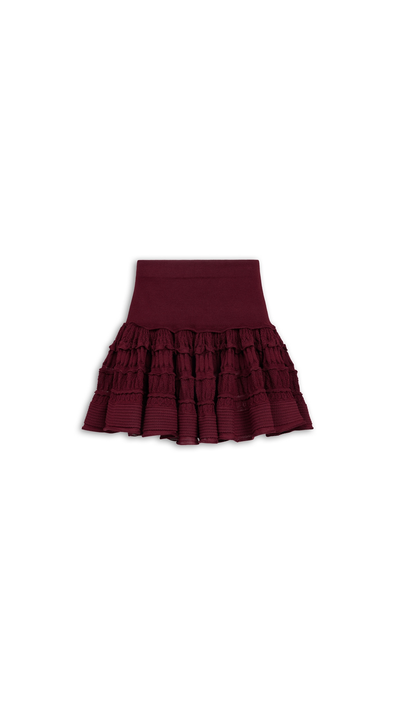 WOOL CRINOLINE SKIRT