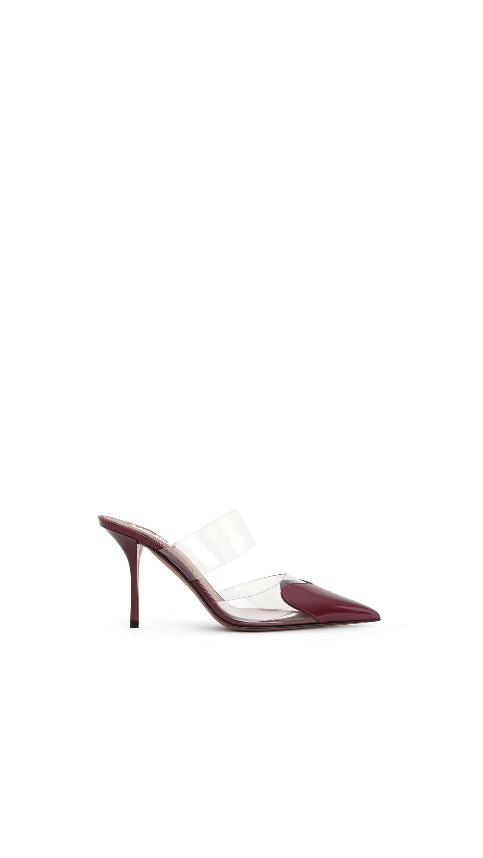 LE CŒUR MULES IN PATENT LEATHER