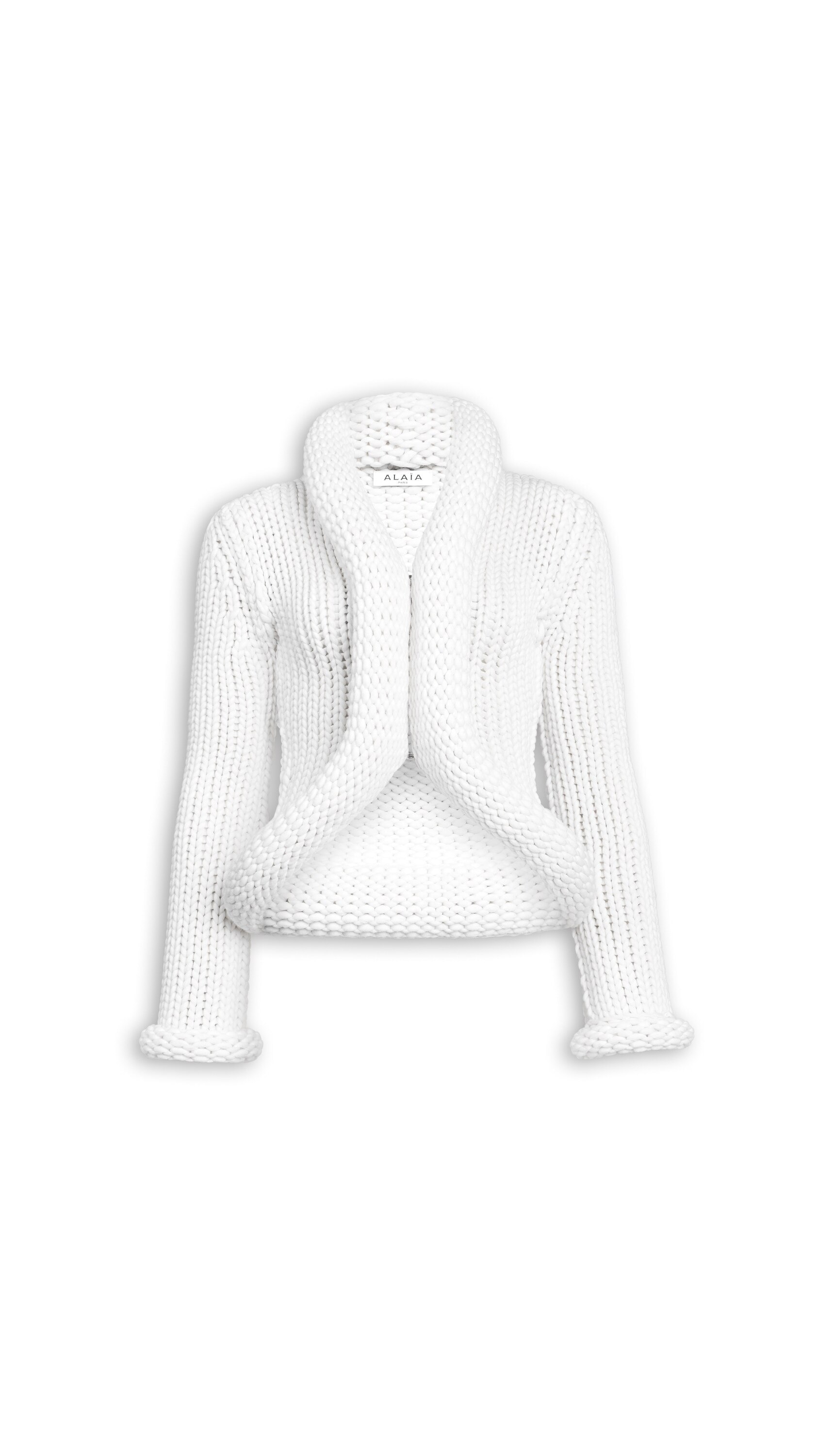 PADDED WOOL-NYLON JACKET