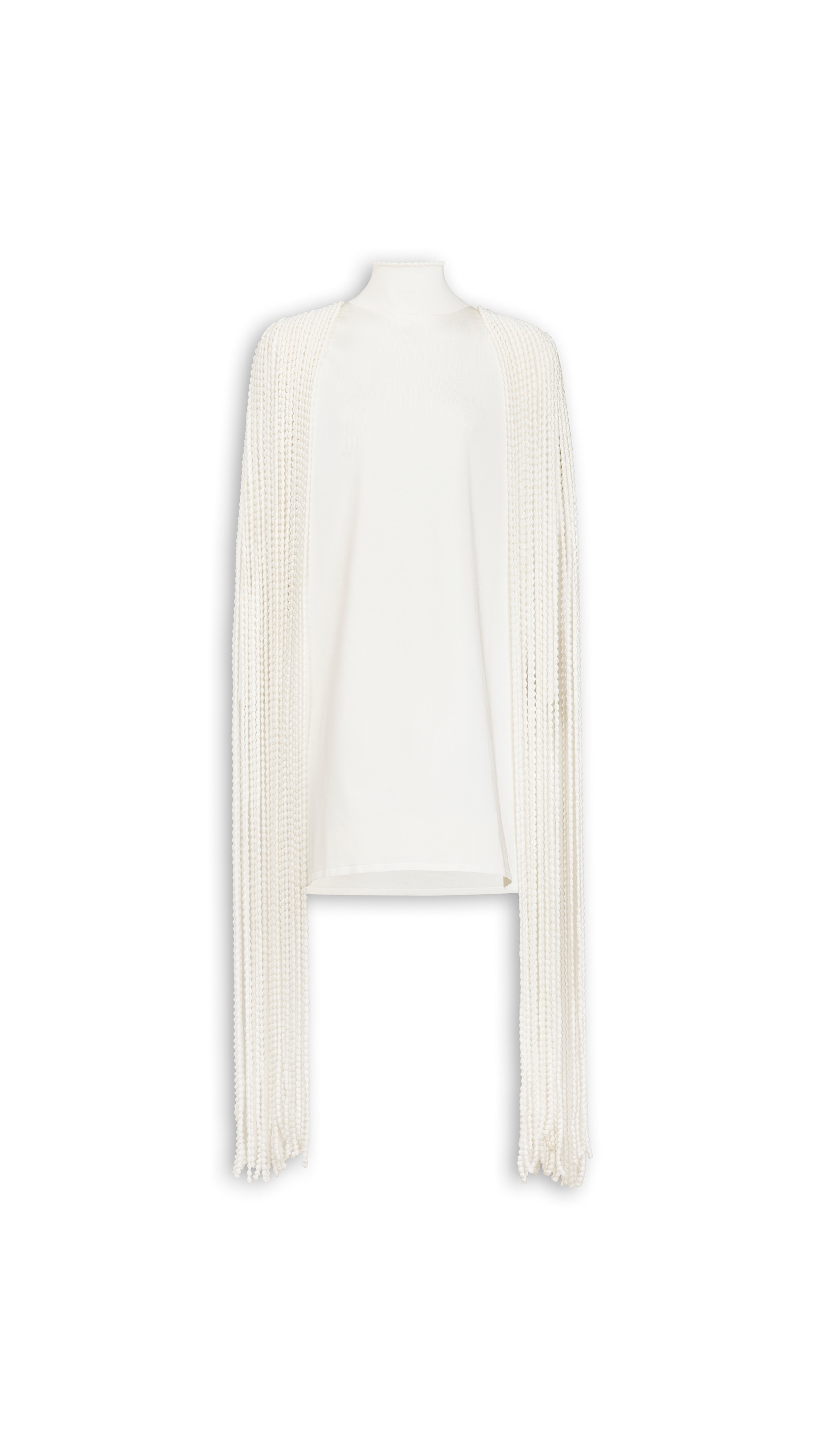 BEADED FRINGE MINI DRESS