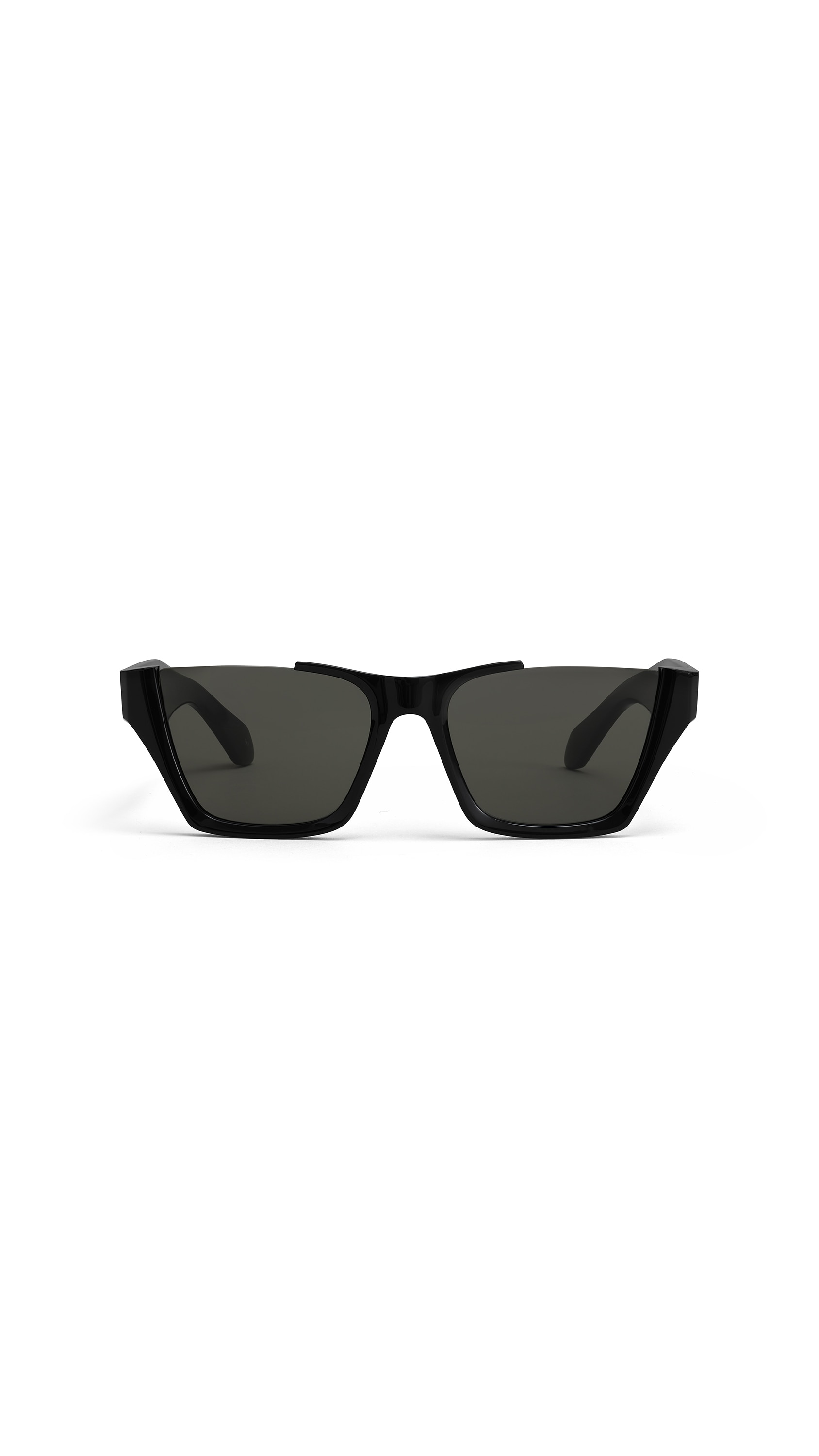 ALAÏA BLACK RECTANGULAR SUNGLASSES | ALAÏA US