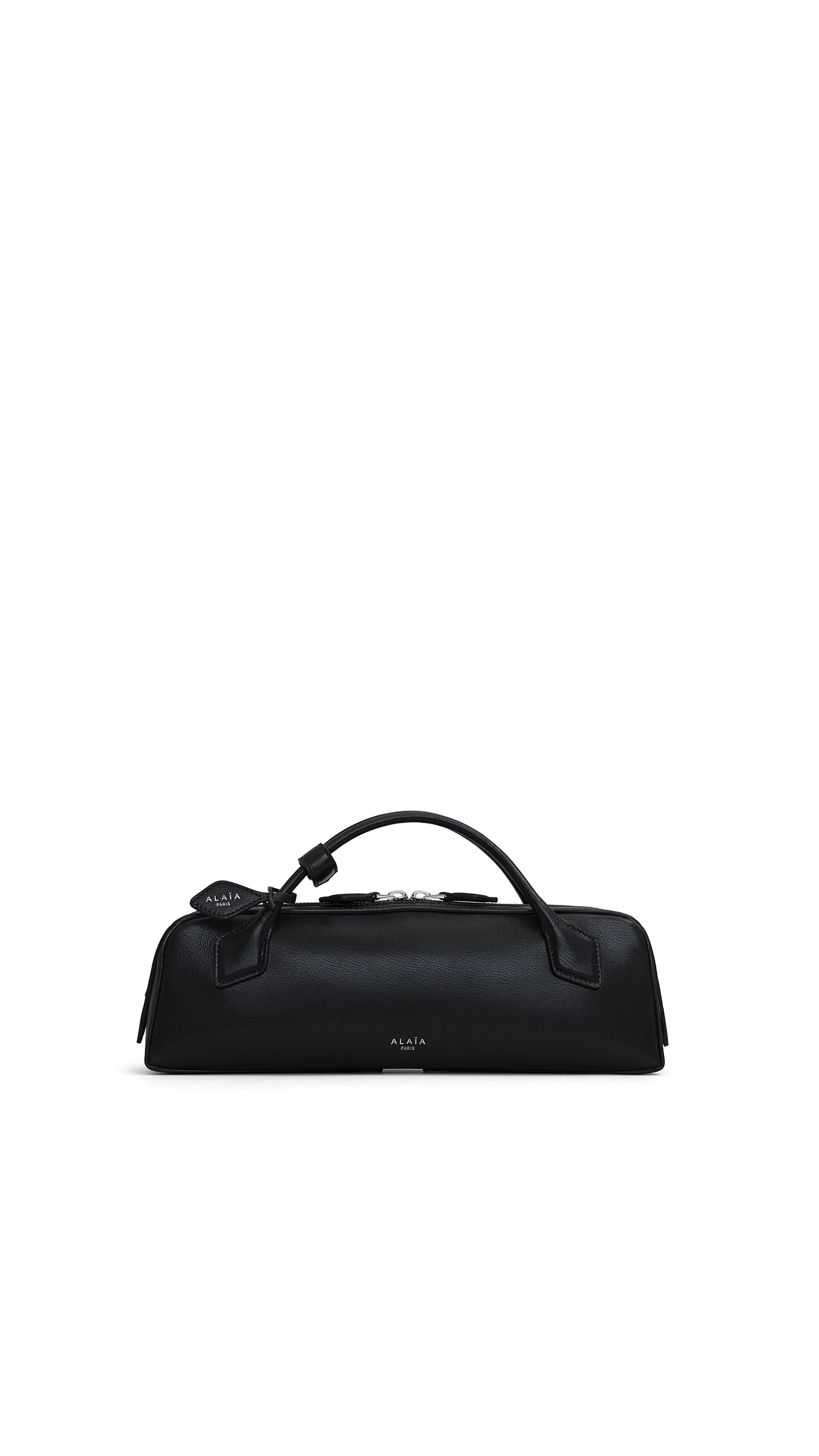 ALAÏA BLACK LE TECKEL CLUTCH IN GOATSKIN | ALAÏA US