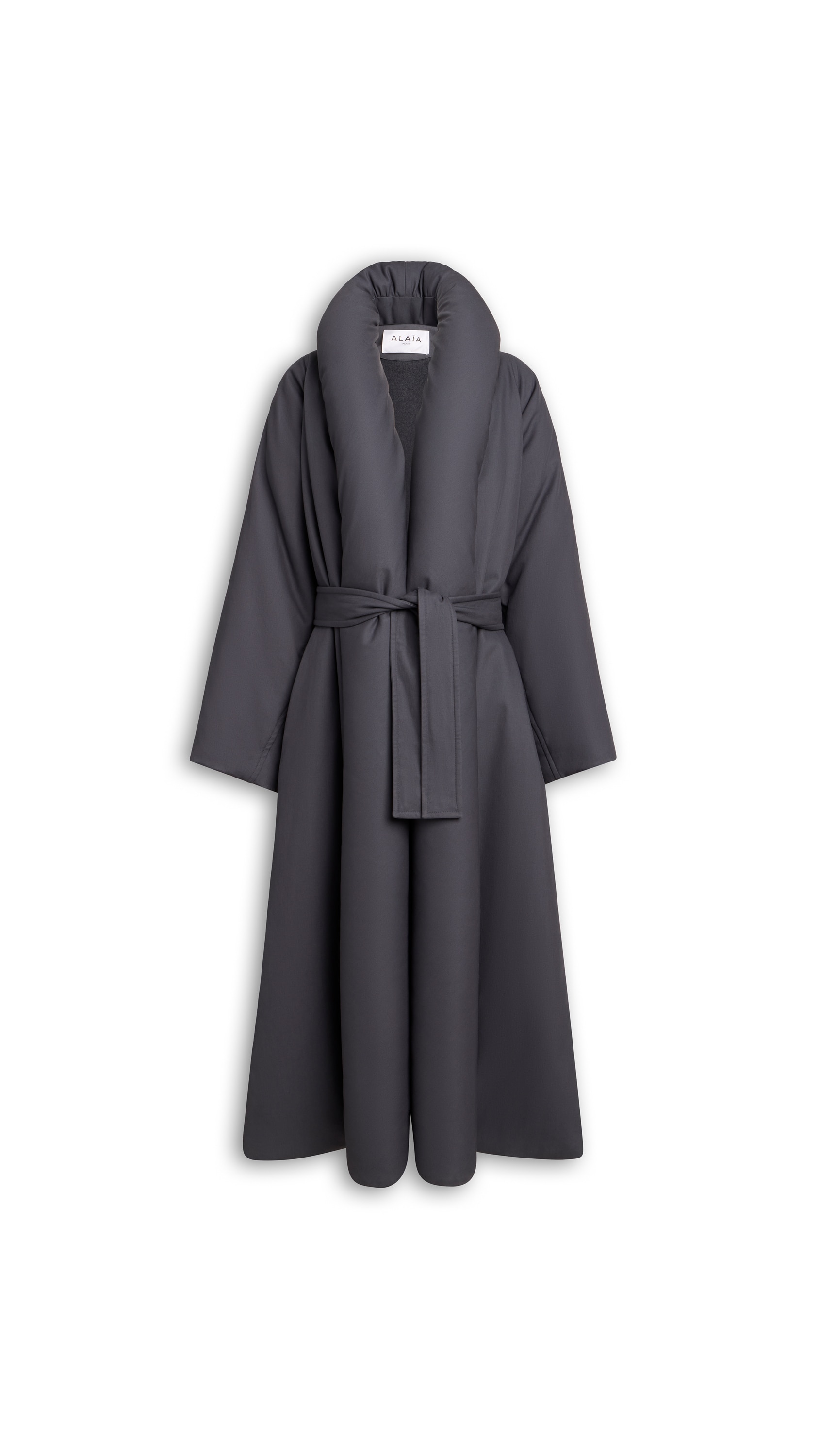 COTTON GABARDINE PADDED TRENCH