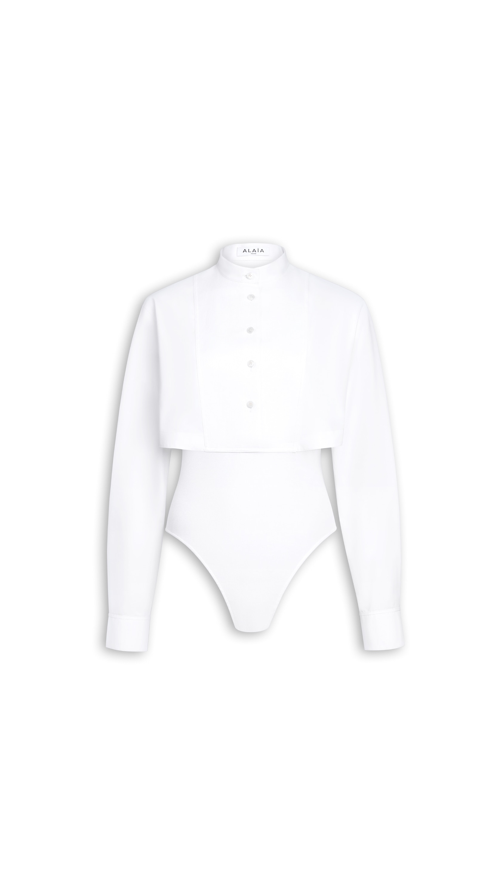 LAYER COTTON POPLIN SHIRT