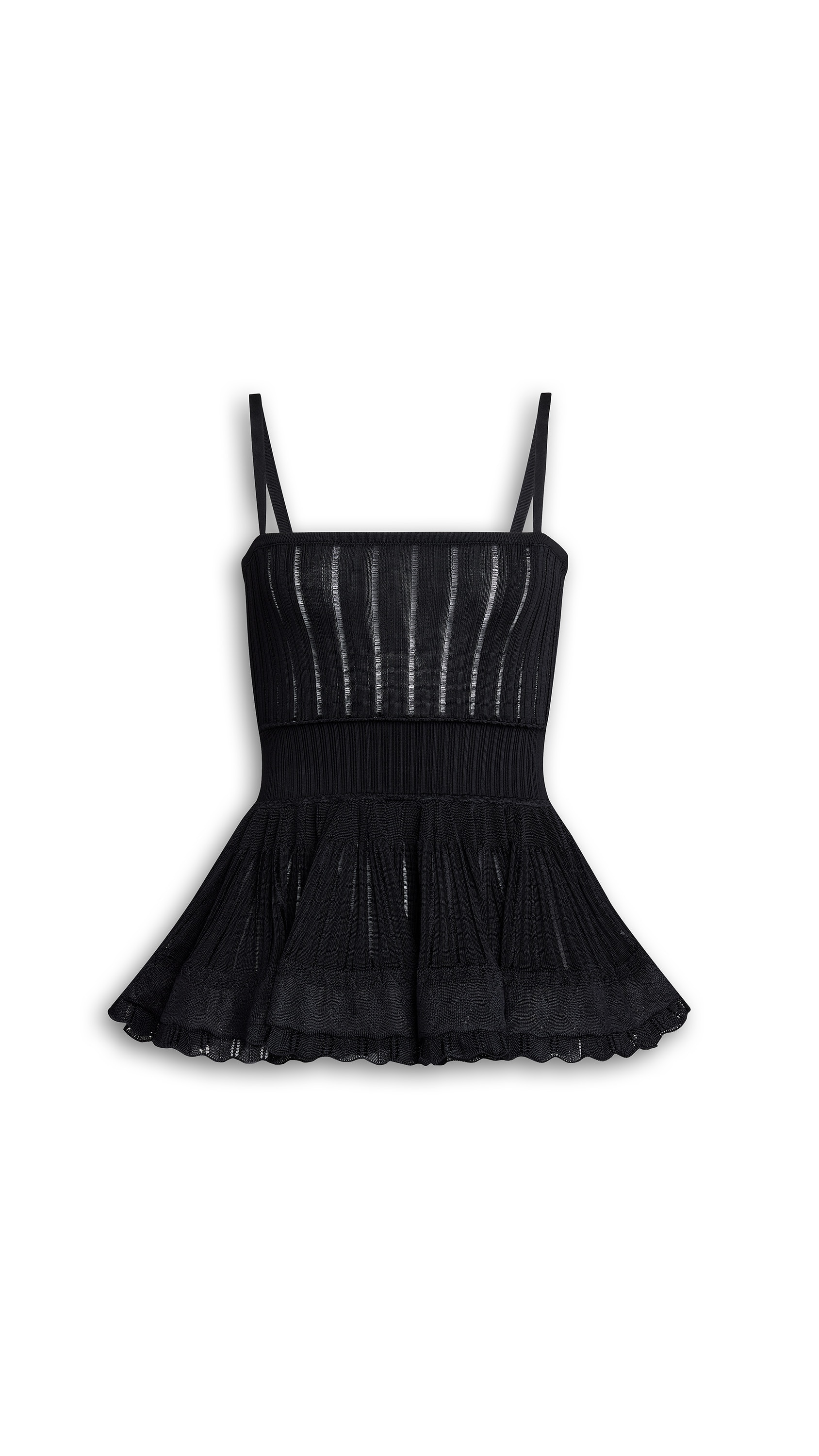 SPAGHETTI STRAPS CRINOLINE TOP