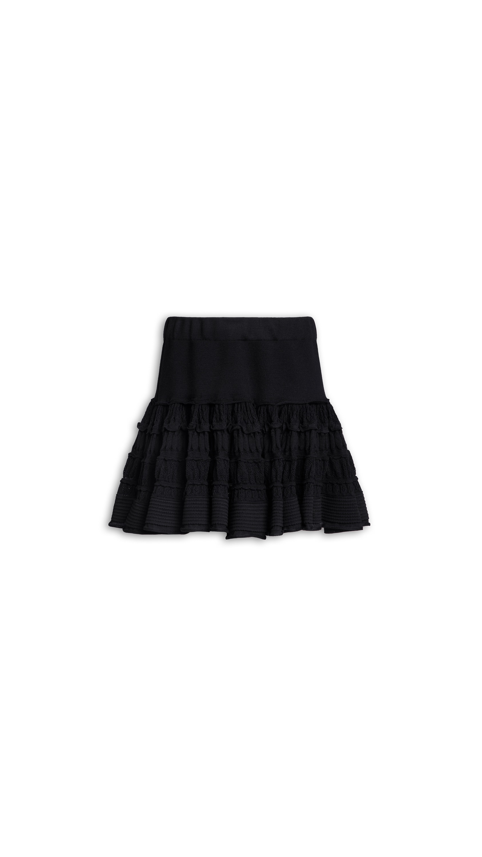 WOOL CRINOLINE SKIRT