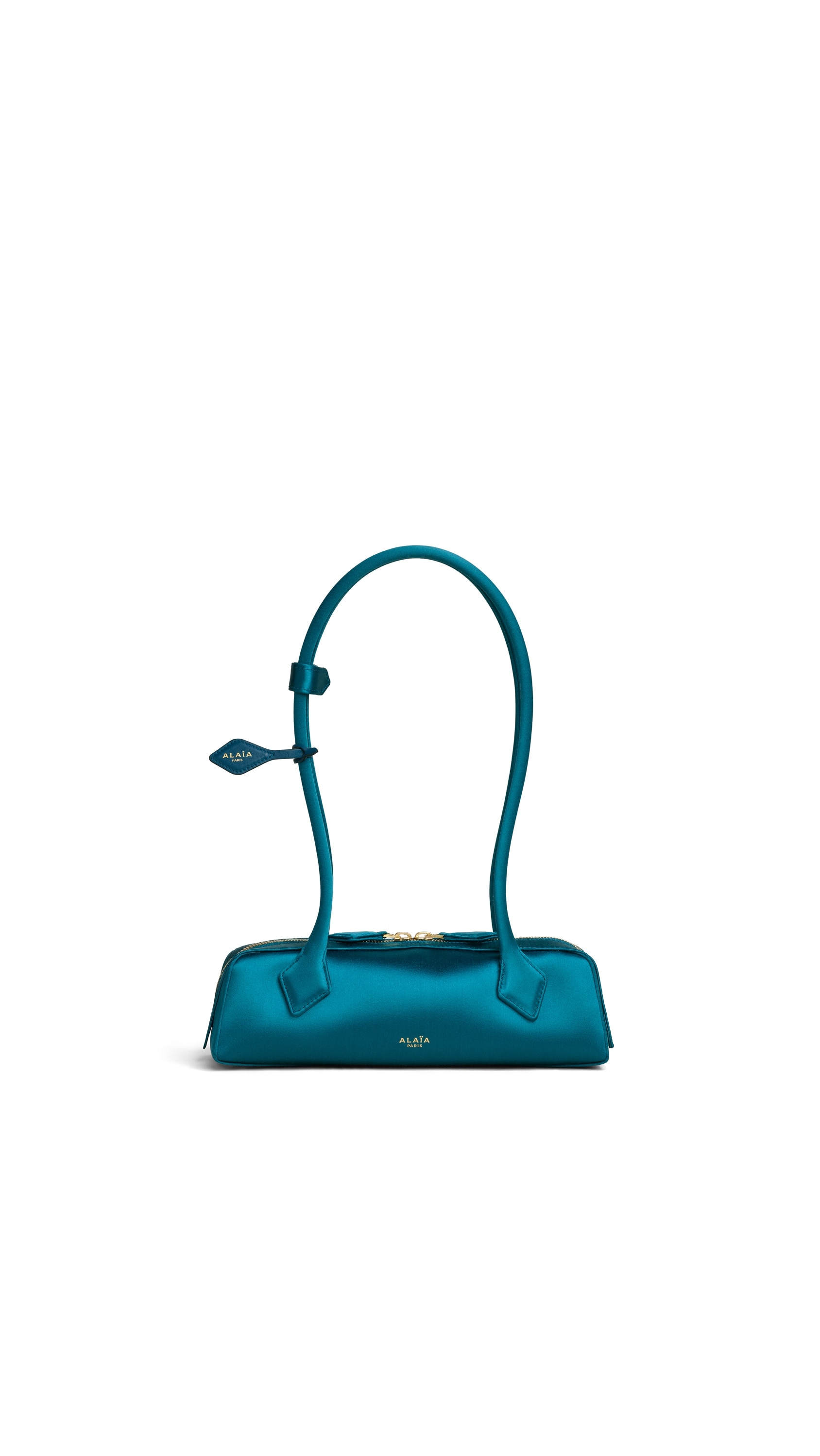 LE TECKEL SMALL BAG IN SATIN