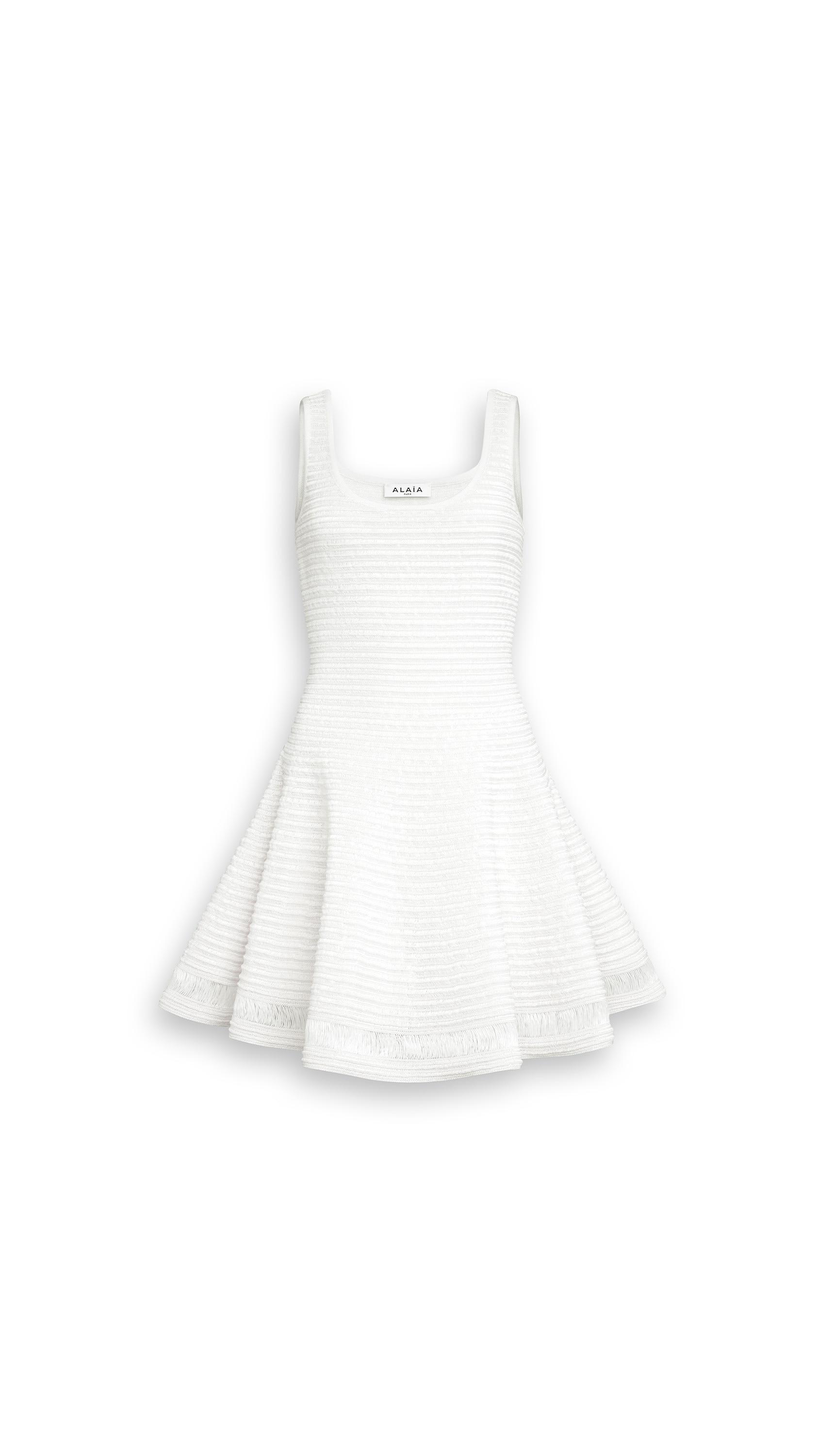 KNITTED SKATER DRESS