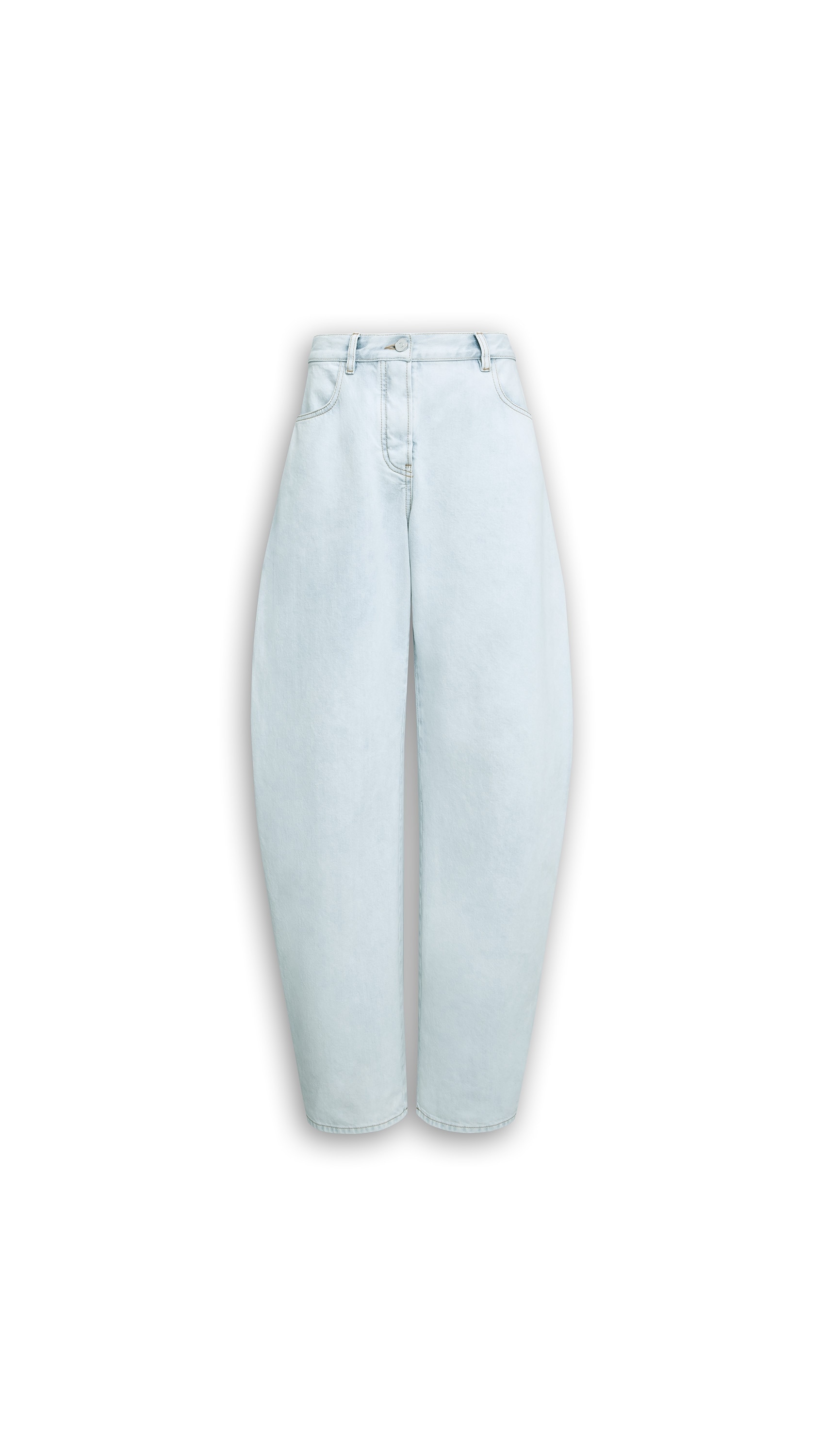 LOW WAIST ROUND JEANS