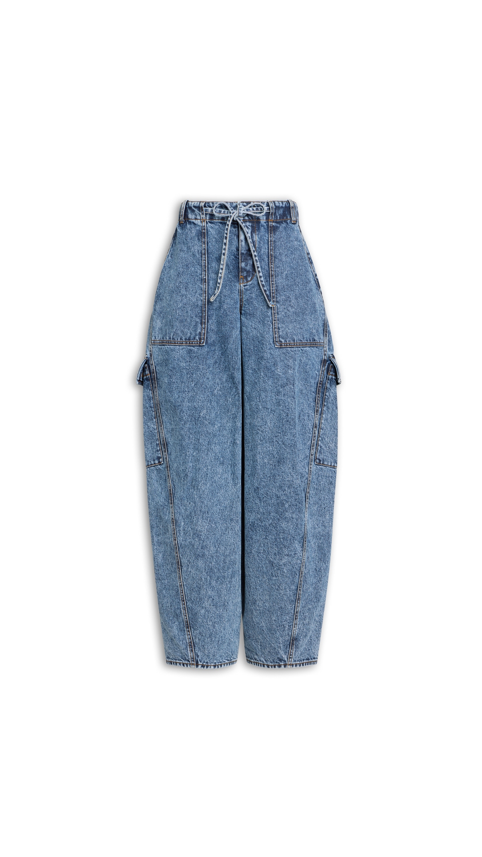 CARGO DENIM PANTS