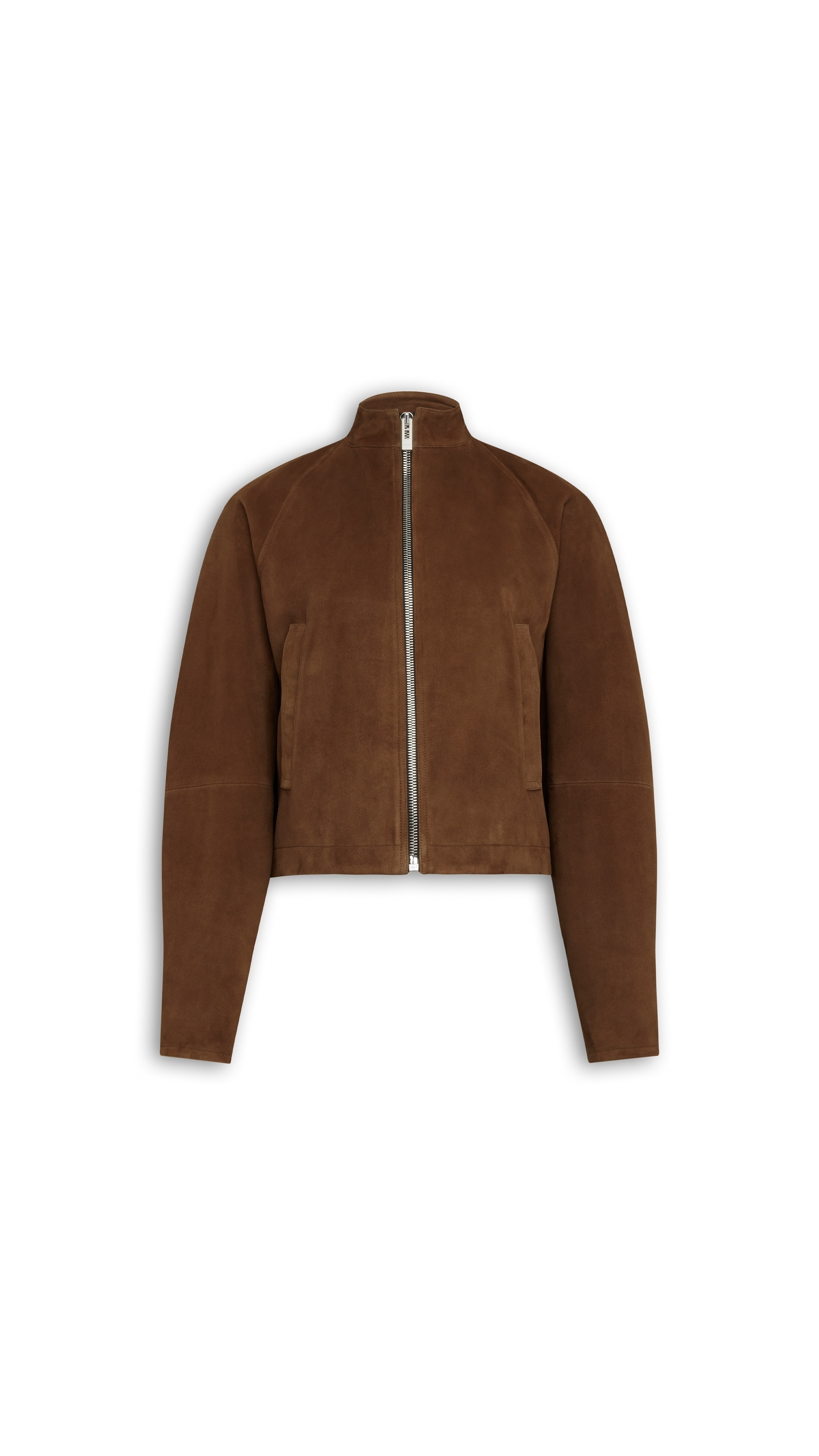ROUND SUEDE JACKET