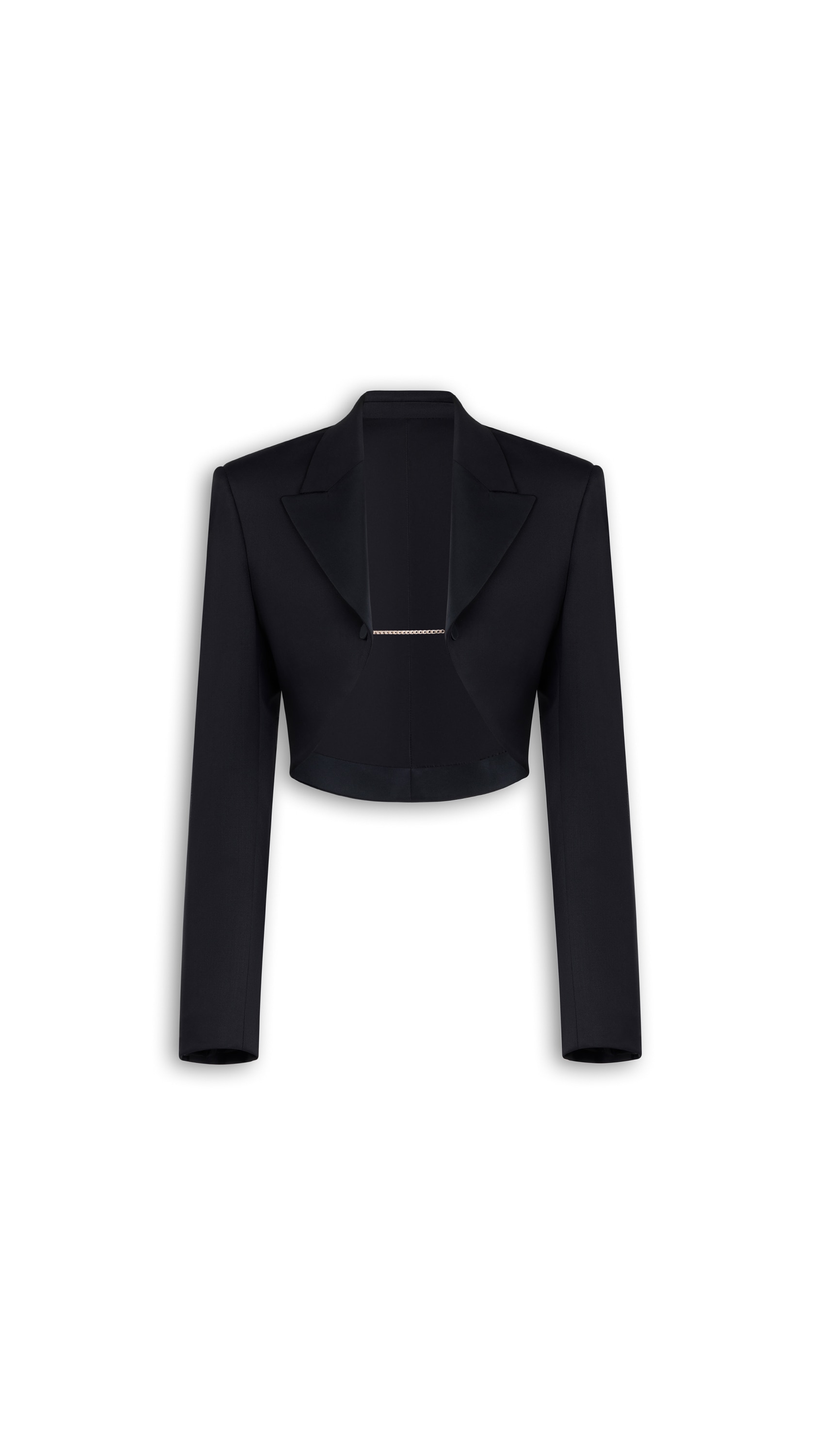 TUXEDO BOLERO IN WOOL