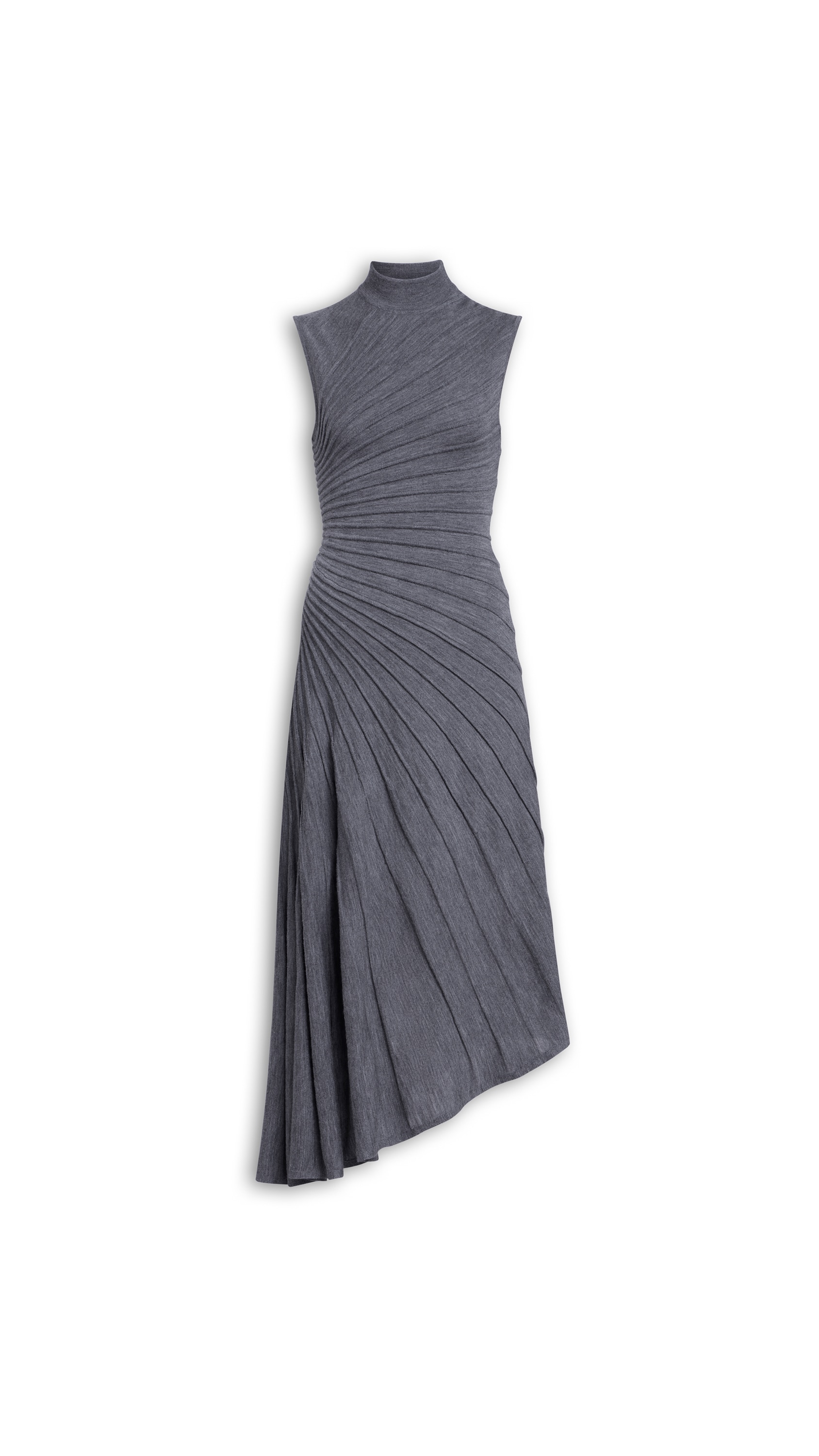 ASYMETRIC WOOL DRESS