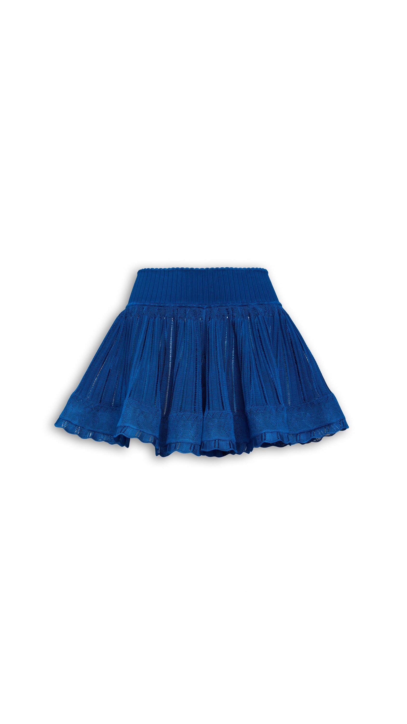 CRINOLINE KNIT SHORTS