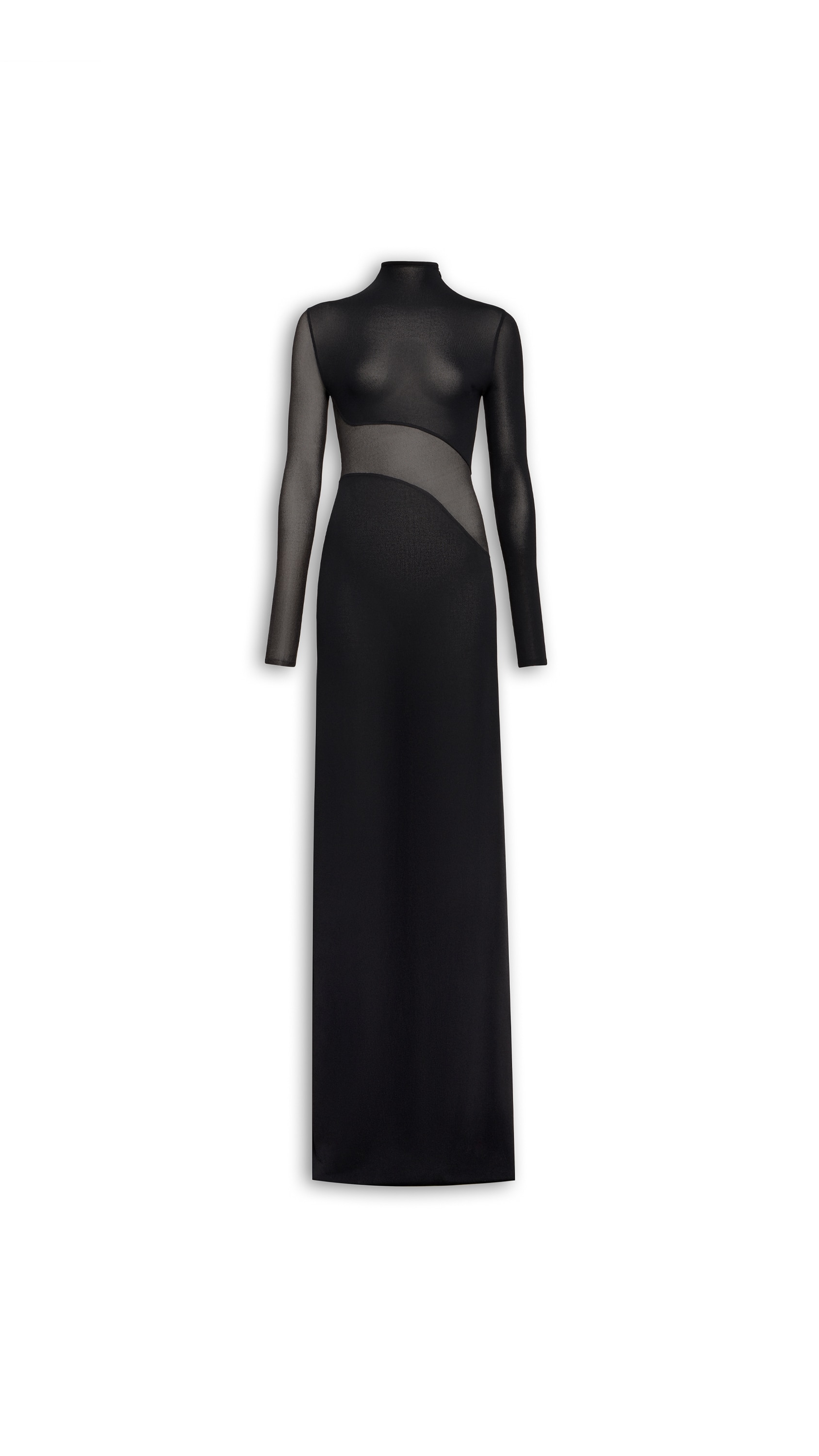 SILK KNIT CUT OUT DRESS