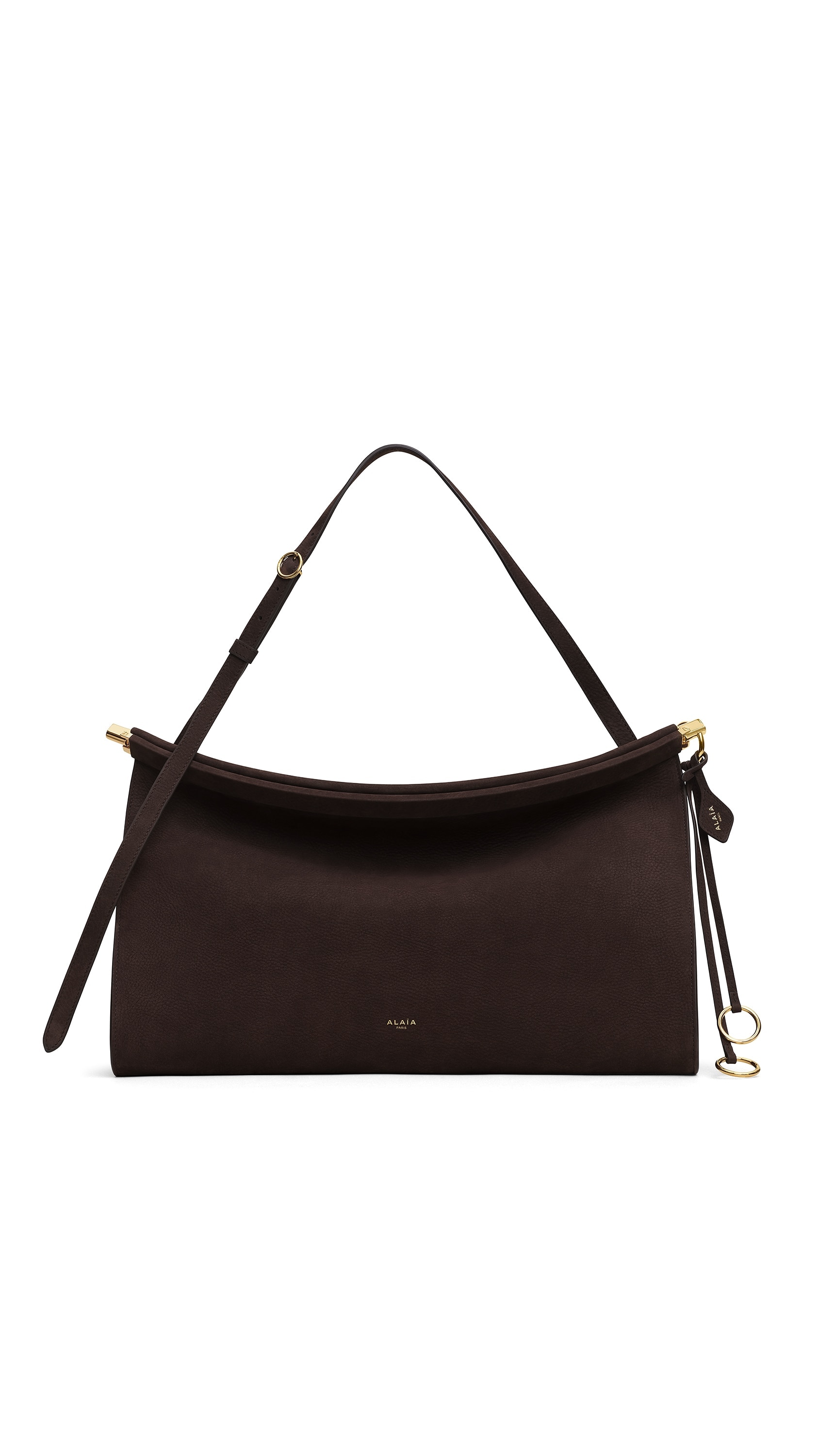 LE CLICK EAST WEST LARGE BAG IN NUBUCK
