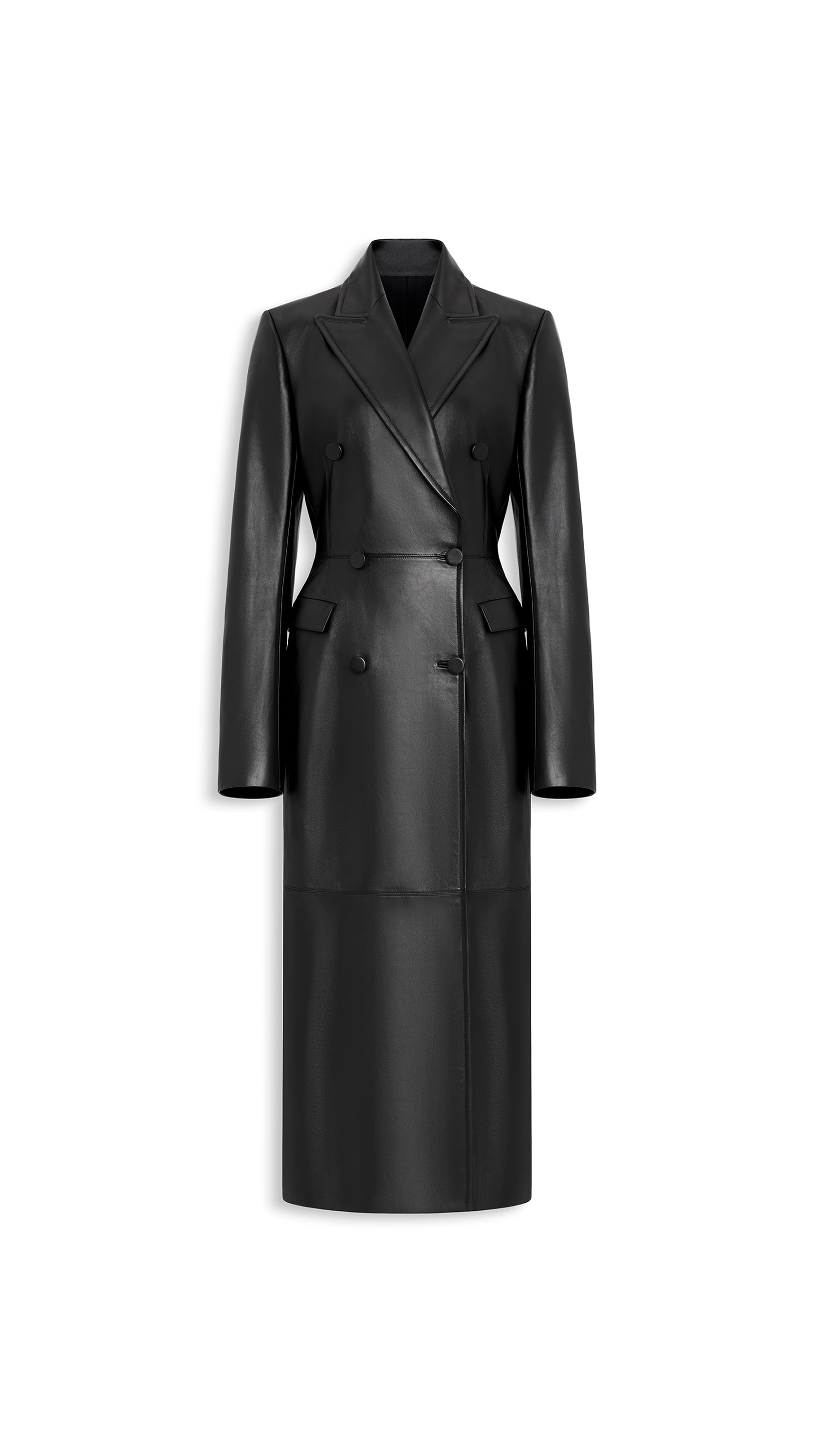 希少 美品 ALAÏA アライア シェブロンウールコート ヘリンボーン グリーン アライア アライア レディース デザイナーコート＆ジャケット