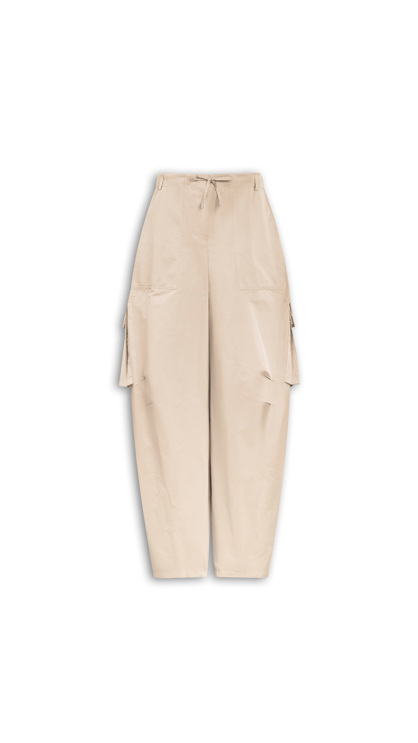 ALAÏA SAND SILK RADZIMIR CARGO PANTS | ALAÏA US