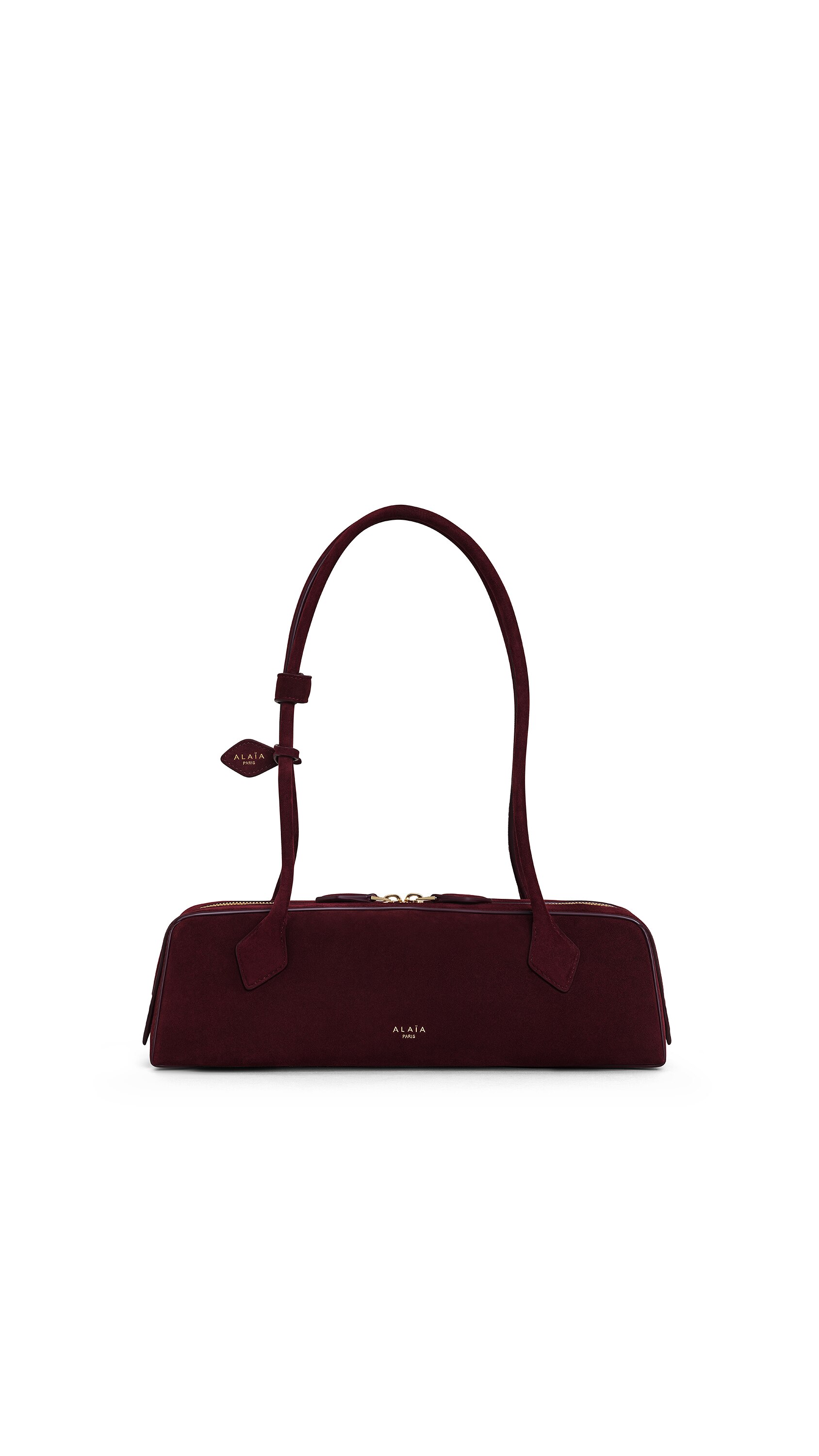 【超極美品】ALAIA LE TECKEL アライア　ルテッケル　スエードバッグ ALAÏA GARNET RED LE TECKEL MEDIUM BAG IN SUEDE | ALAÏA US