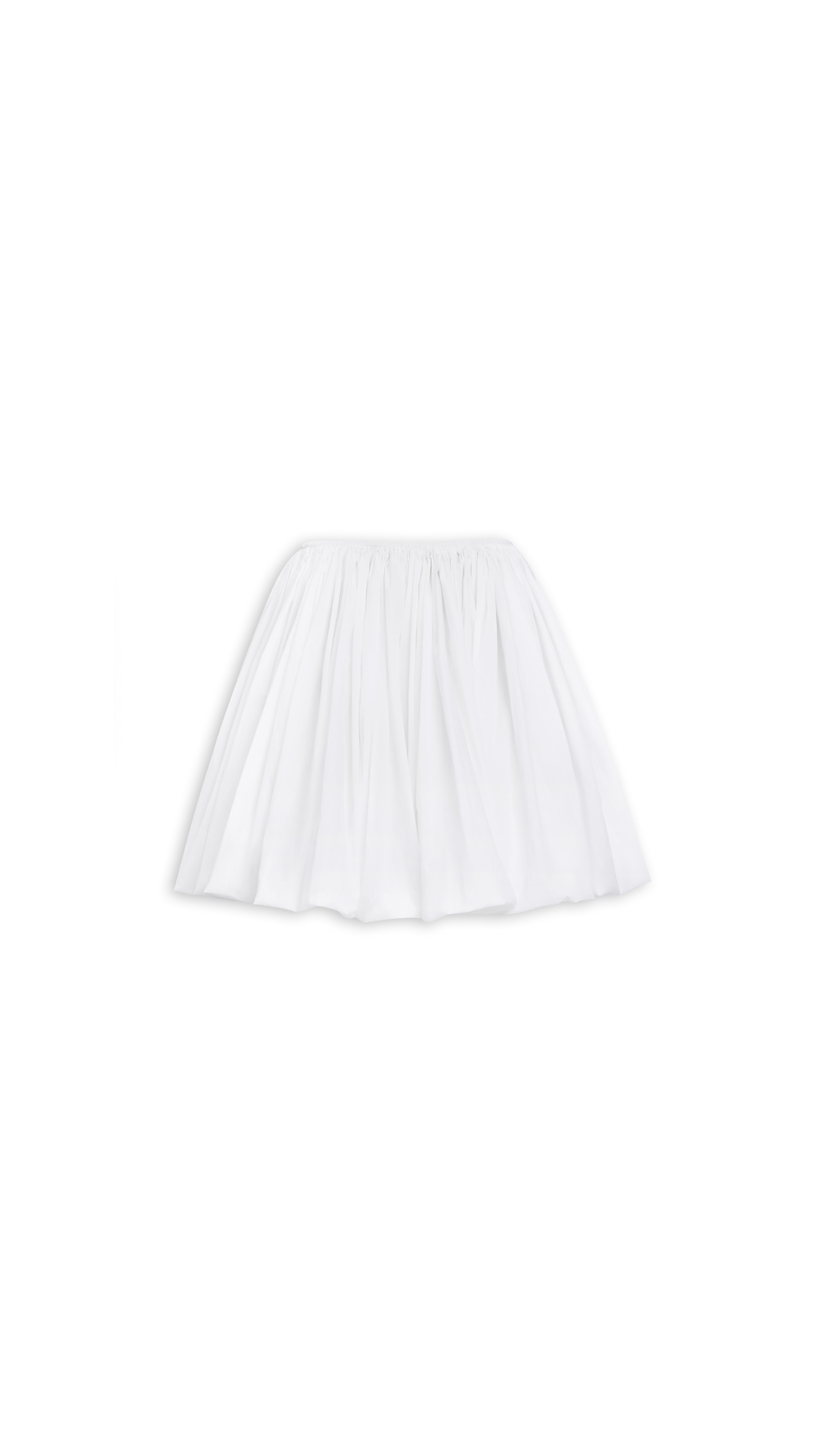 SOFT NYLON BUBBLE SKIRT