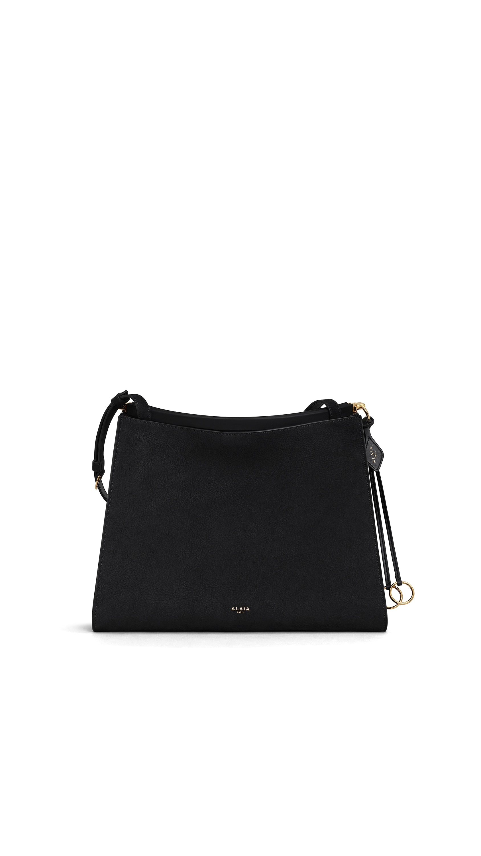 LE CLICK MEDIUM SQUARE BAG IN NUBUCK