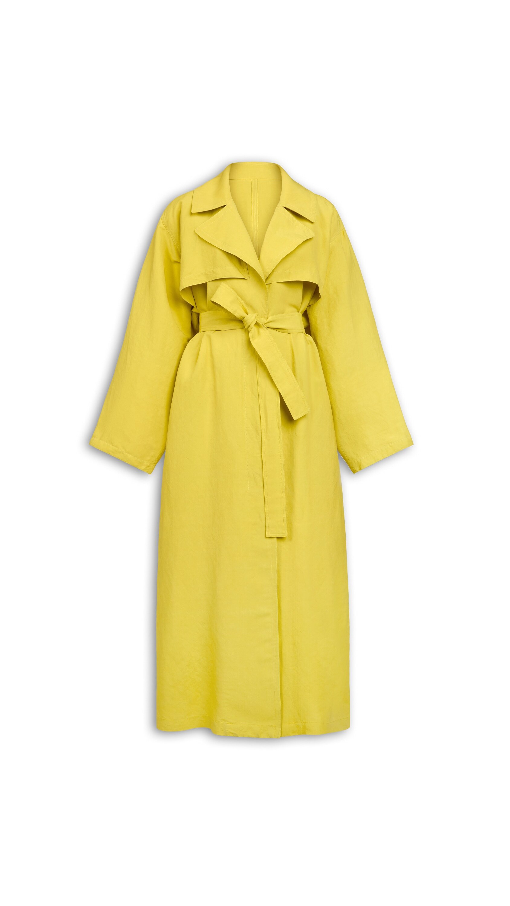 POPLIN TRENCH COAT